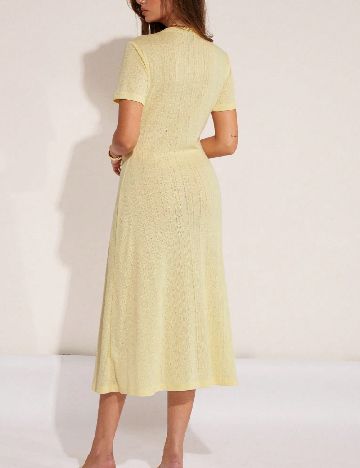 Rochie medie SHEIN, galben