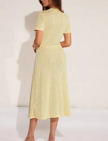Rochie medie SHEIN, galben