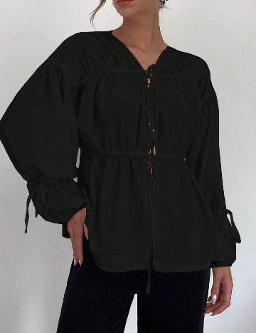 Bluza SHEIN, negru