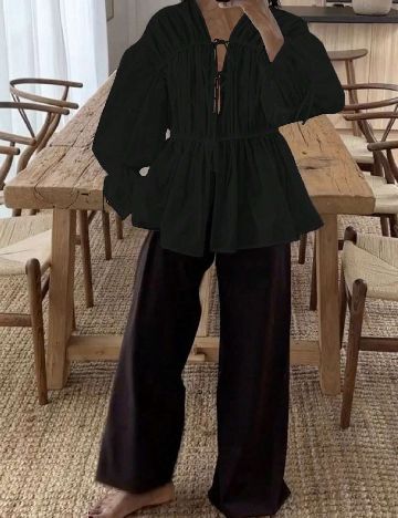 Bluza SHEIN, negru