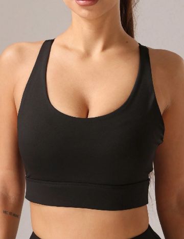 Bustiera SHEIN, negru
