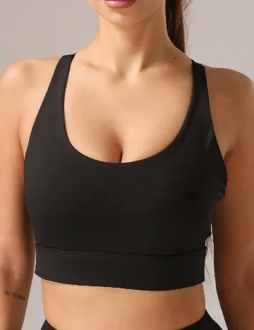 Bustiera SHEIN, negru