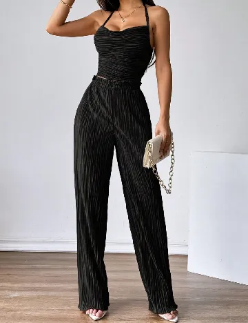 Pantaloni SHEIN, negru