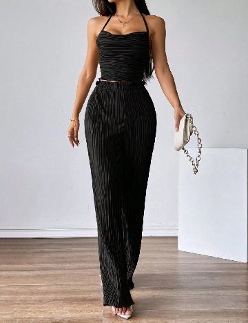 Pantaloni SHEIN, negru