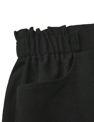 Pantaloni scurti SHEIN CURVE, negru