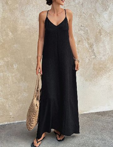 Rochie lunga SHEIN, negru