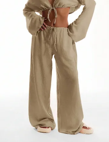 Pantaloni Musera, maro