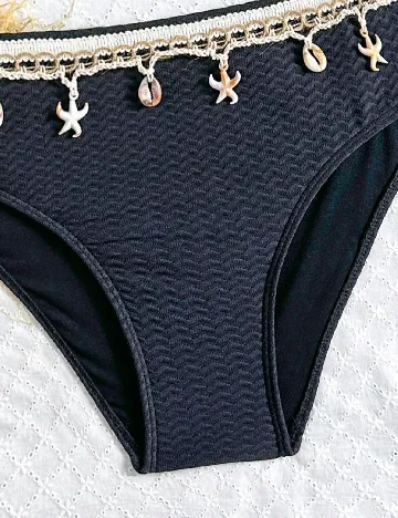 Costum de baie Shein Kids, negru