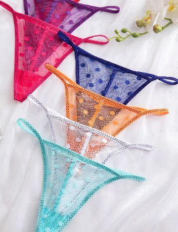 Set chiloti 8 perechi SHEIN, mix culori