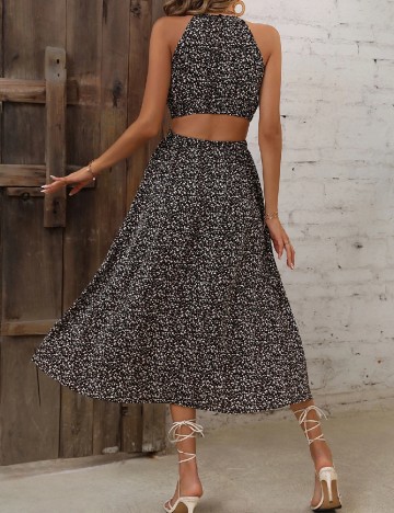 Rochie medie SHEIN, floral print