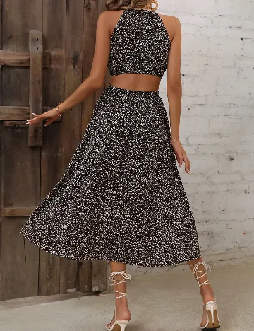 Rochie medie SHEIN, floral print