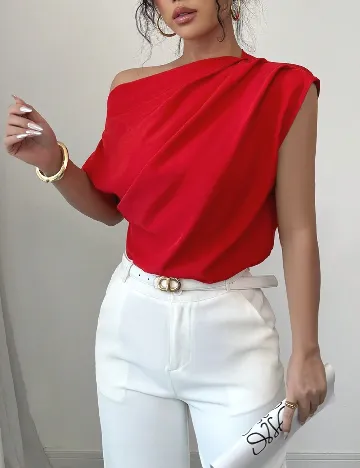 Bluza SHEIN, rosu