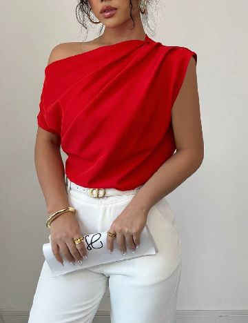 Bluza SHEIN, rosu