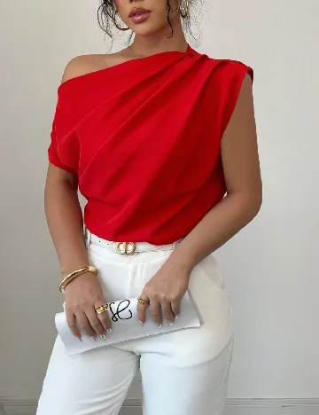 Bluza SHEIN, rosu