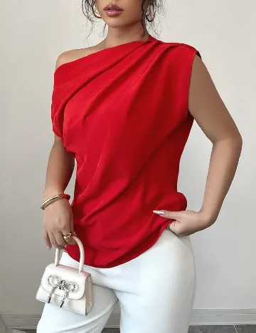 Bluza SHEIN, rosu