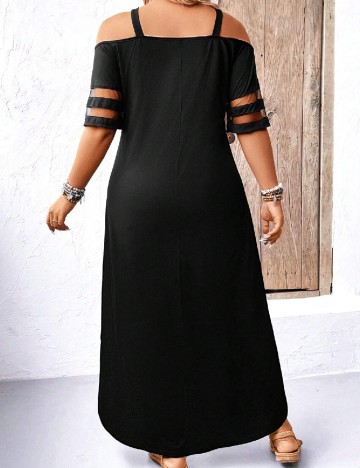 Rochie lunga SHEIN CURVE, negru