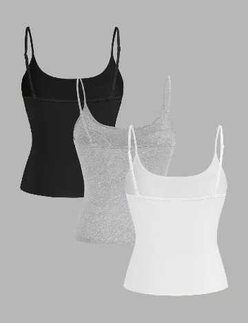 Set Maiouri 3 bucati SHEIN, mix culori