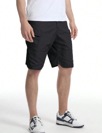 Pantaloni scurti SHEIN, negru