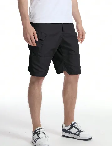 Pantaloni scurti SHEIN, negru