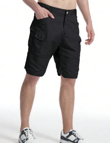 Pantaloni scurti SHEIN, negru
