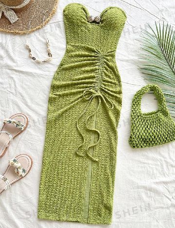 Rochie medie SHEIN, verde