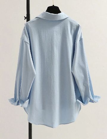 Camasa SHEIN, bleu