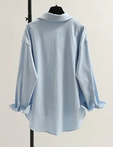 Camasa SHEIN, bleu