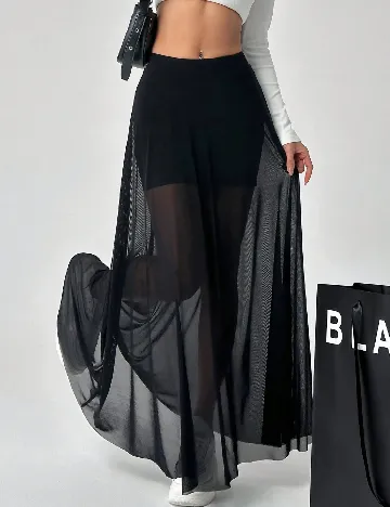 Fusta SHEIN, negru