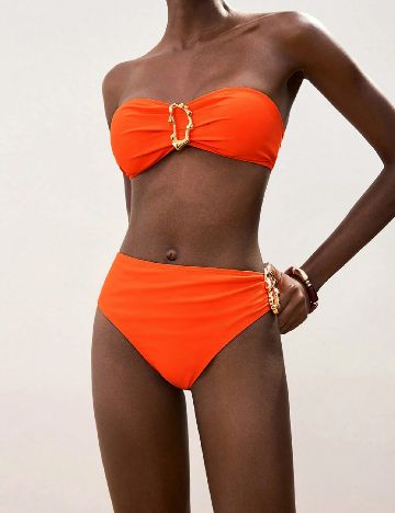 Costum de baie SHEIN, portocaliu