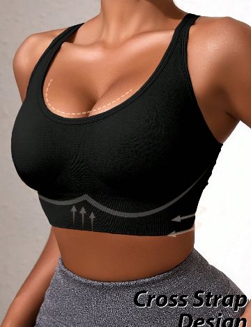 Bustiera SHEIN, negru