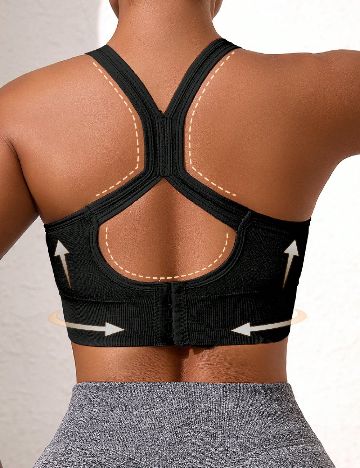 Bustiera SHEIN, negru