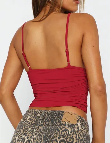 Top SHEIN, rosu