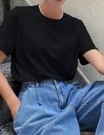 Tricou Dazy, negru
