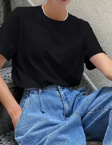 Tricou Dazy, negru