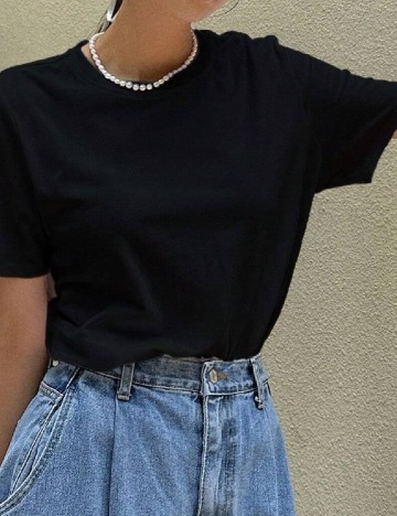 Tricou Dazy, negru