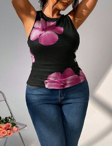Maiou SHEIN CURVE, negru