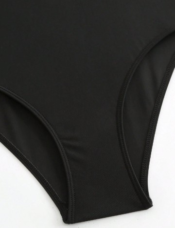 Costum de baie SHEIN CURVE, negru