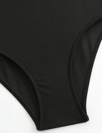 Costum de baie SHEIN CURVE, negru