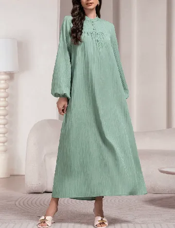 Rochie lunga SHEIN, verde