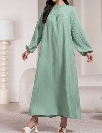 Rochie lunga SHEIN, verde