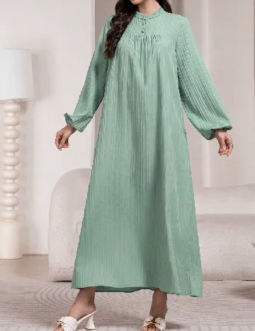 Rochie lunga SHEIN, verde