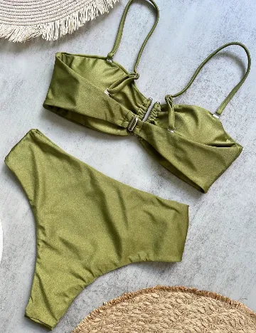 Costum de baie SHEIN, verde