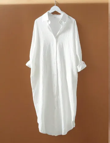 Rochie medie SHEIN, alb
