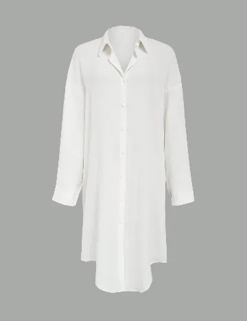 Rochie medie SHEIN, alb