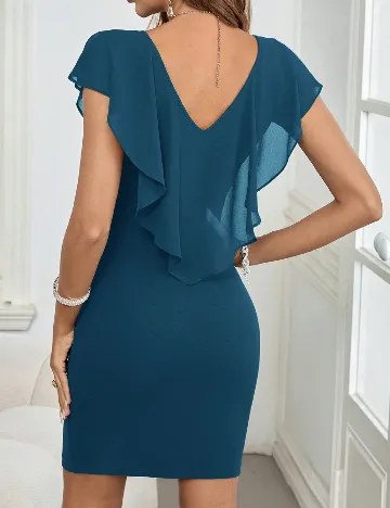 Rochie scurta SHEIN, albastru