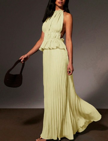 Rochie lunga SHEIN, galben