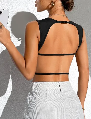 Top SHEIN, negru