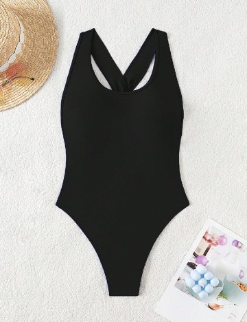 Costum de baie SHEIN, negru