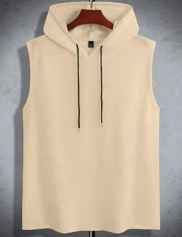 Maiou SHEIN Plus Size Men, crem