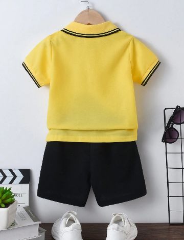 Tricou Shein Kids, galben